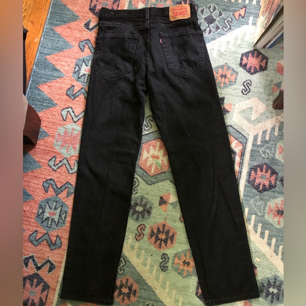 550 Black Levi Jeans - Picture 4 of 5
